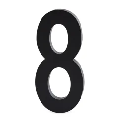 Design Letters numerot alumiini 100 mm, 8