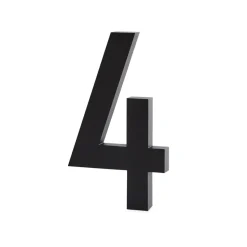 Design Letters numerot alumiini 50 mm, 4