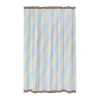 Diagonaali suihkuverho 150x200 cm, Light blue