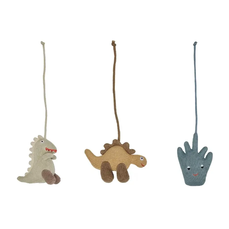 Dino play -lelut vauvajumppaan, Beige-sahrami-akvamariinin sininen