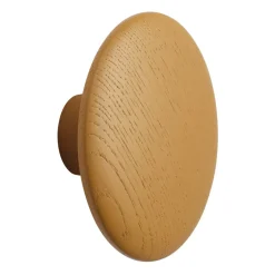 Dots wood -koukku burnt orange, Ø 13 cm