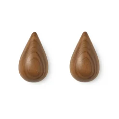 Dropit nuppi, 2-pakkaus, saksanpähkinä, Pieni