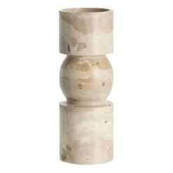 Ellia kynttilänjalka 23 cm, Linen