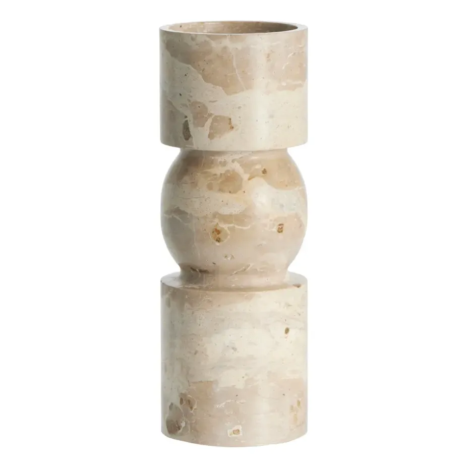 Ellia kynttilänjalka 23 cm, Linen