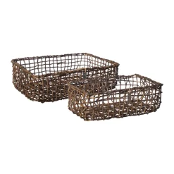 Ernst kori sarja suorakulmainen 2 osaa, Tummanruskea