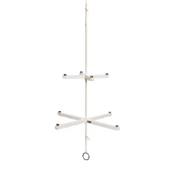 Ernst kynttiläkruunu 96 cm, Valkoinen