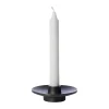 Ernst kynttilänjalka alumiini Ø12 cm, Musta