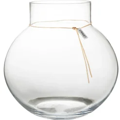 Ernst lasimaljakko H 37 cm Ø 38 cm, Kirkas