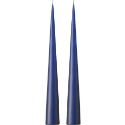 ester & erik -kartiokynttilä 37 cm, 2-pakkaus matta, Royal navy 28