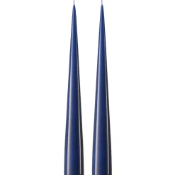 ester & erik -kartiokynttilä 37 cm, 2-pakkaus lakattu, Royal navy 28-0