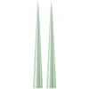 ester & erik -kartiokynttilä 37 cm, 2-pakkaus lakattu, Water mint 03-0