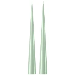 ester & erik -kartiokynttilä 37 cm, 2-pakkaus lakattu, Water mint 03-0