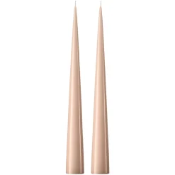 ester & erik -kartiokynttilä 37 cm, 2-pakkaus lakattu, Ice latte 11-0