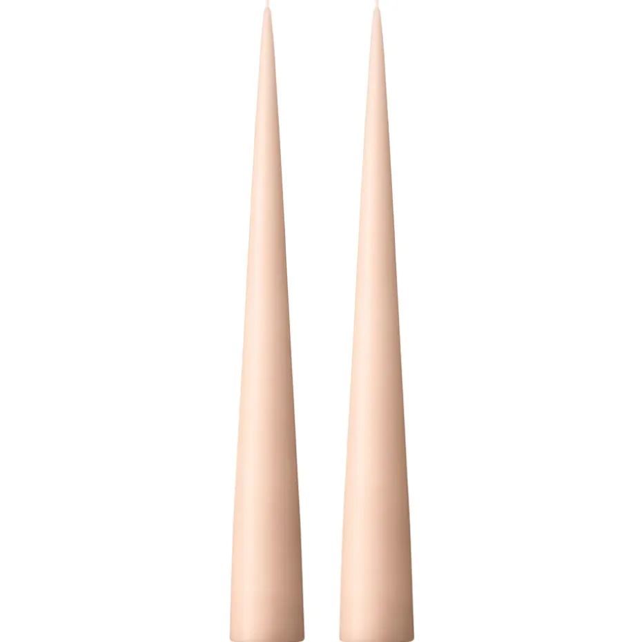 ester & erik -kartiokynttilä 37 cm, 2-pakkaus matta, Ice latte 11