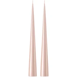 ester & erik -kartiokynttilä 37 cm, 2-pakkaus lakattu, Rosewater 51-0