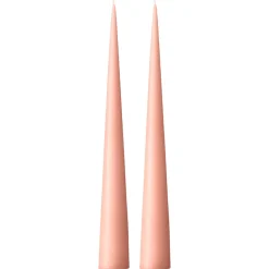 ester & erik -kartiokynttilä 37 cm, 2-pakkaus matta, Rosy caramel 20