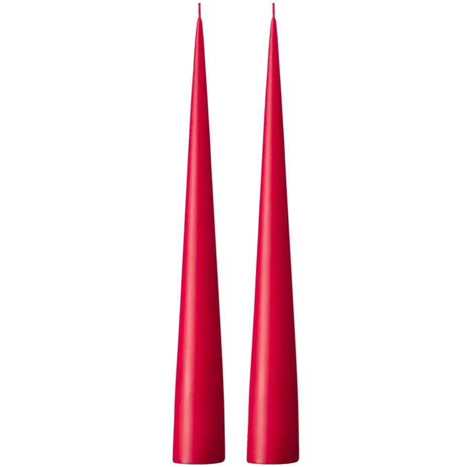 ester & erik -kartiokynttilä 37 cm, 2-pakkaus matta, Winter berry 36