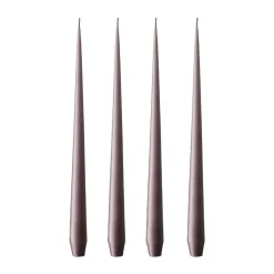 ester & erik -kynttilä, 4-pakkaus matta, muted mauve, 32 cm