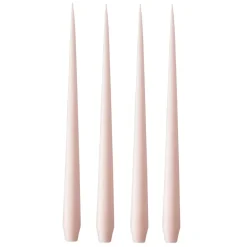 ester & erik -kynttilä, 4-pakkaus matta, Rosewater 51, 32 cm