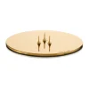 ester & erik kynttilälautanen Ø9 cm kiiltävä, Kulta