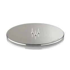 ester & erik kynttilän aluslautanen Ø 12 cm kiiltävä, Silver