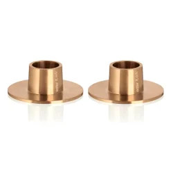 ester & erik kynttilänjalka matta, 2-pakkaus, Roseekulta