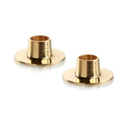 ester & erik kynttilänjalka kiiltävä 2-pakkaus, Kulta