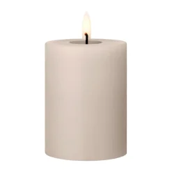 ester & erik LED-pöytäkynttilä, 22 Linen Grey, 10 cm