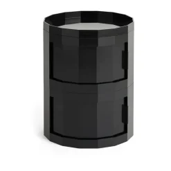 Facet Cabinet 20 sivupöytä, Antrasiitti