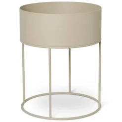 Ferm Living plant box pyöreä, Cashmere