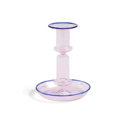 Flare medium -kynttilänjalka, Pink-blue