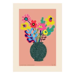 Flower Studies 02 (Kesä) -juliste, 50 x 70 cm