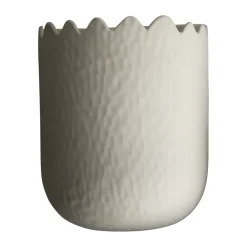 Flowery seinäruukku 24 cm, Creme