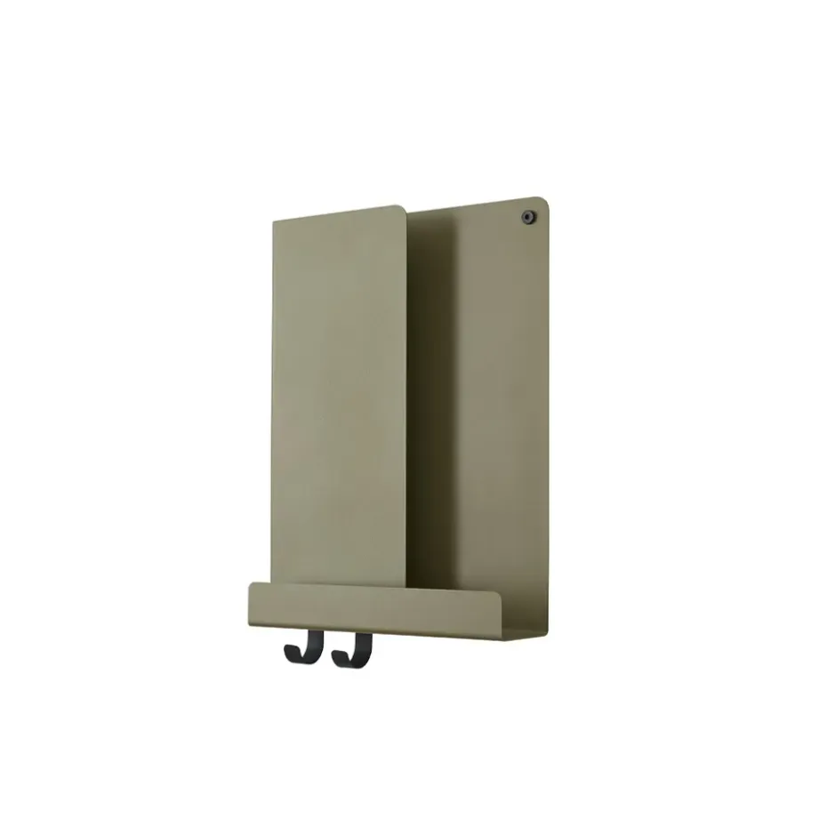 Folded hylly 29,5 x 40 cm, Olive