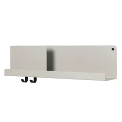 Folded hylly keskikokoinen, Harmaa