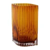 Folium vaasi 25 cm, Amber