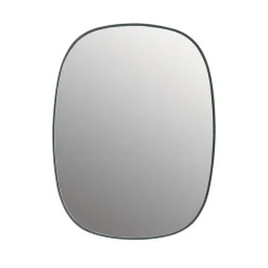 Framed peili, Dark green, 59x44 cm