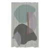 Gallery suihkuverho 150 x 200 cm, Frost green