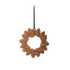 Gingerbread joulukranssi Ø18.5 cm, Ruskea