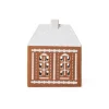 Gingerbread kynttilätalo medium 15 cm, Ruskea