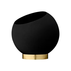 Globe kukkaruukku Ø 17 cm, Black