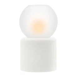 Globe lämpökynttilälyhty Ø9,5x17 cm, Valkoinen