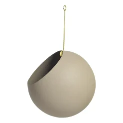 GLOBE riippuva ruukku Ø17 cm k28 cm, Taupe