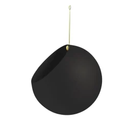 GLOBE riippuva ruukku Ø21 cm k32 cm, Black