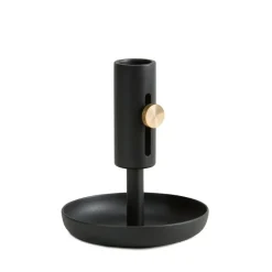 Granny kynttilänjalka matala, musta