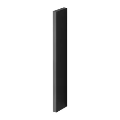 Gridlock Side Panel H740, Black stained Ash