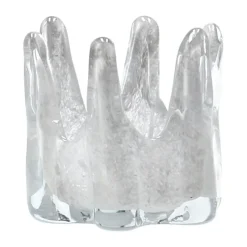 Helix kynttilälyhty Ø10,5 cm, Vaaleanharmaa