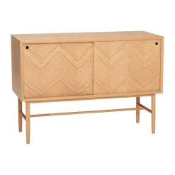 Herringbone-lipasto liukuovilla, Tammi