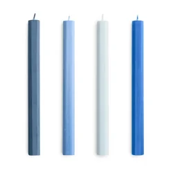 Hexagon Candle kynttilä mix 4-pack, Blues