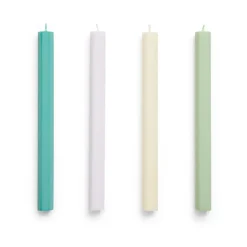 Hexagon Candle kynttilä mix 4-pack, Pastel